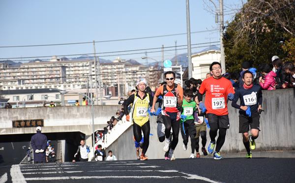 散田架道橋中継所　往路