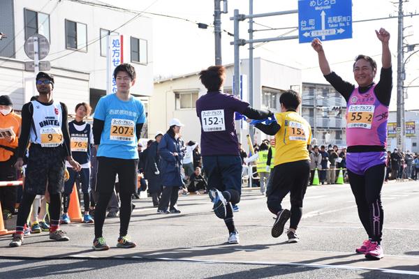 散田架道橋中継所　往路