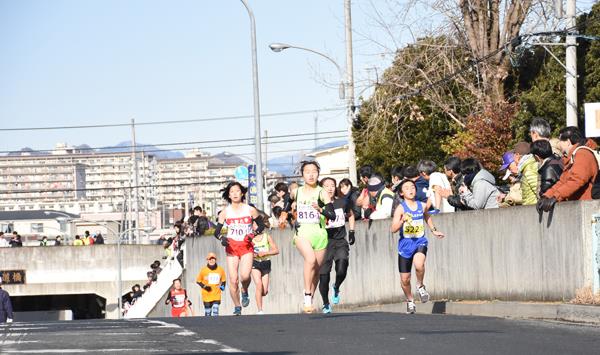 散田架道橋中継所　往路