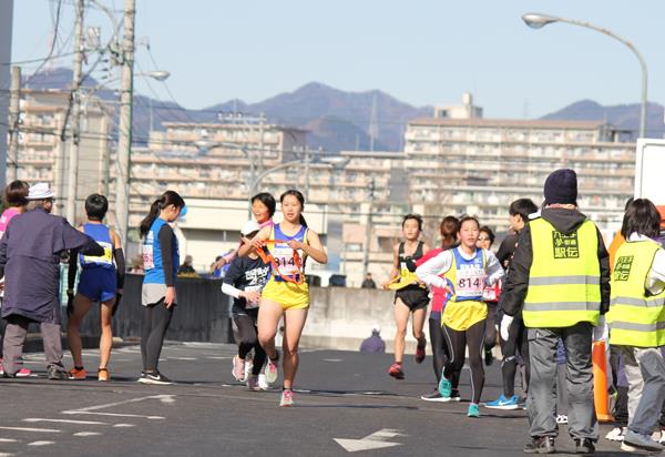 散田架道橋中継所　往路