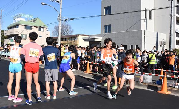 散田架道橋中継所　往路