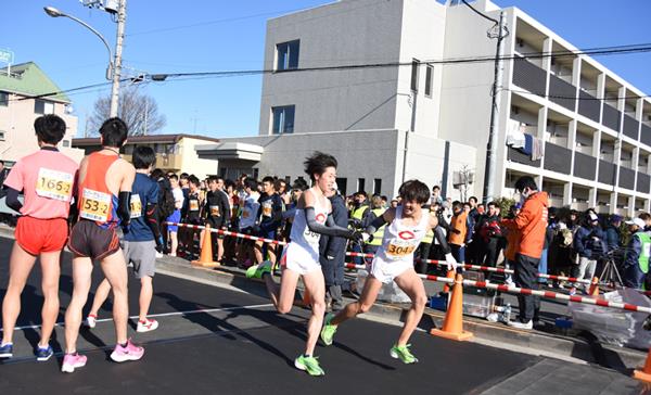 散田架道橋中継所　往路