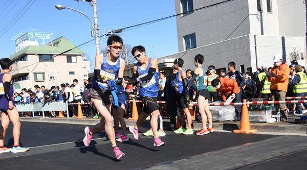 散田架道橋中継所　往路