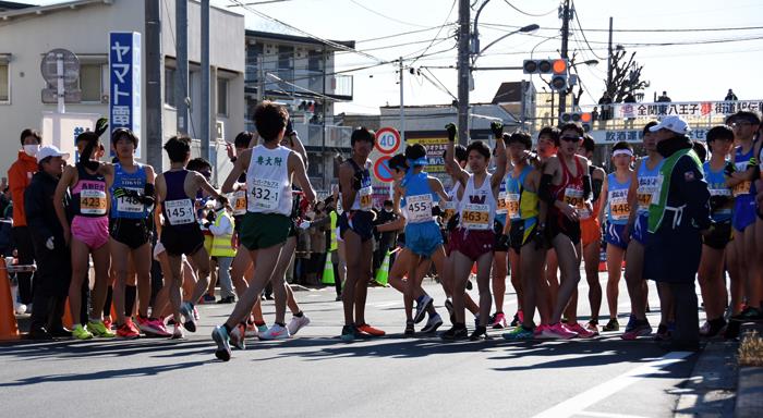 散田架道橋中継所　往路