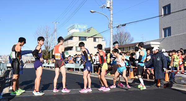 散田架道橋中継所　往路