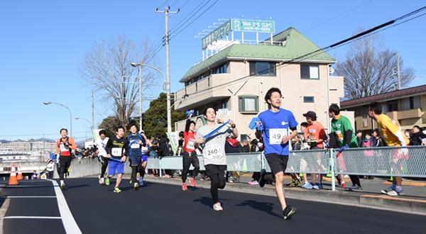 散田架道橋中継所　往路