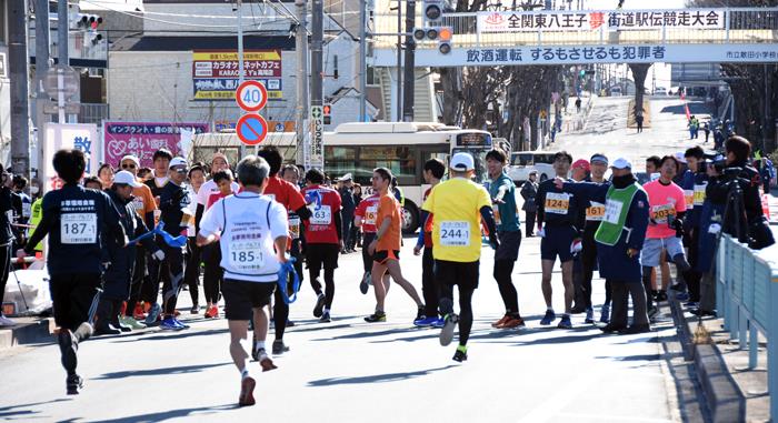 散田架道橋中継所　往路