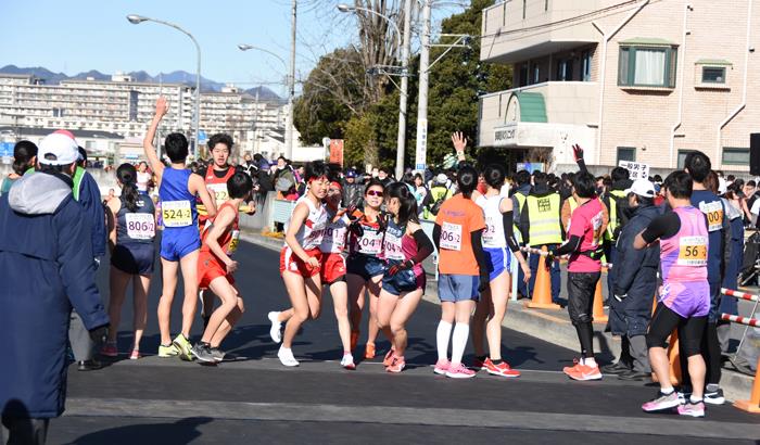 散田架道橋中継所　往路