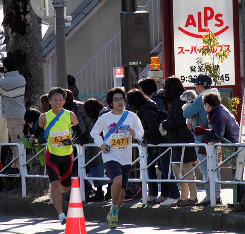 2区　スーパーアルプス散田店前（散田町）