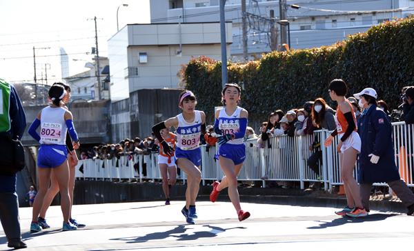 散田架道橋中継所　復路