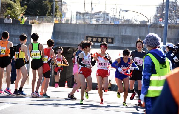 散田架道橋中継所　復路