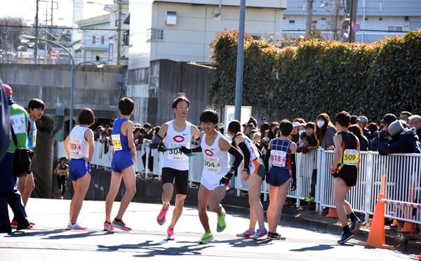 散田架道橋中継所　復路