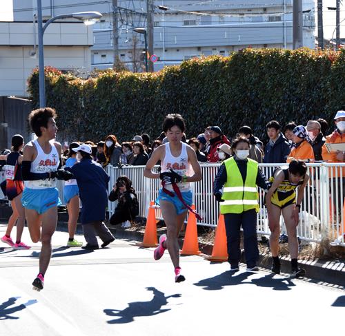 散田架道橋中継所　復路