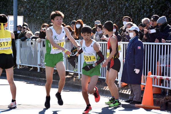 散田架道橋中継所　復路