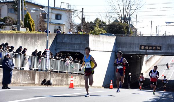 散田架道橋中継所　復路