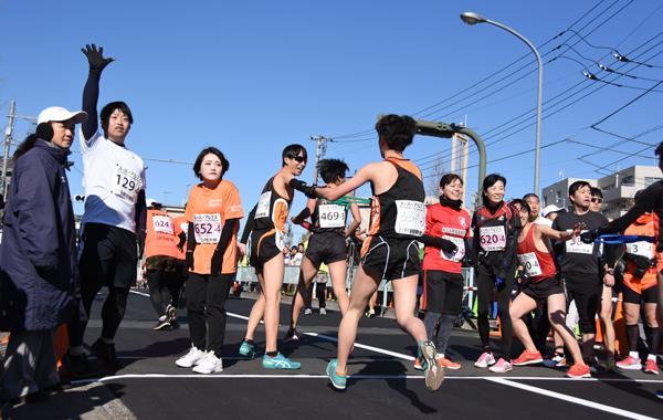 散田架道橋中継所　復路