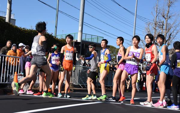 散田架道橋中継所　復路