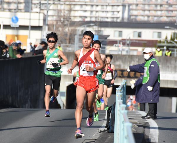 散田架道橋中継所　往路