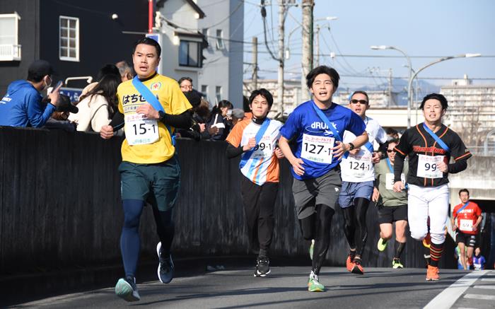 散田架道橋中継所　往路