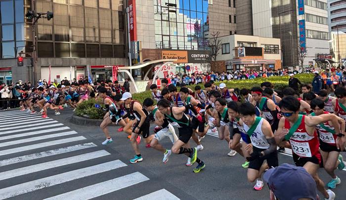 スタート　大学・高校男子の部