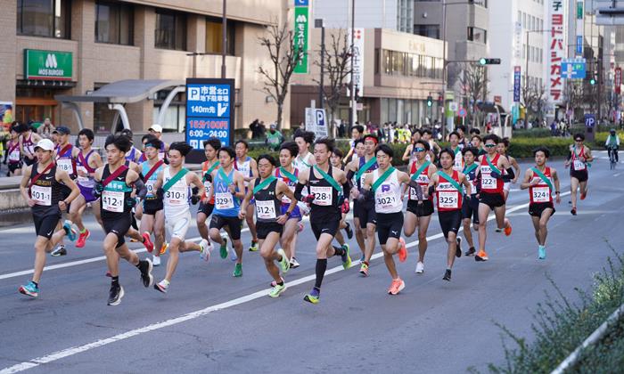 スタート　大学・高校男子の部