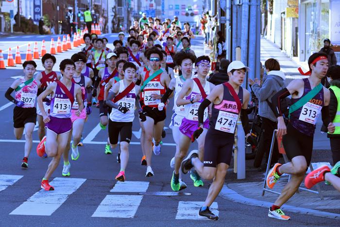 桑並木通り　大学・高校男子の部