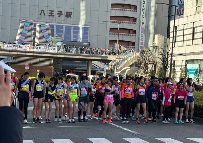 スタート前　女子・中学生の部