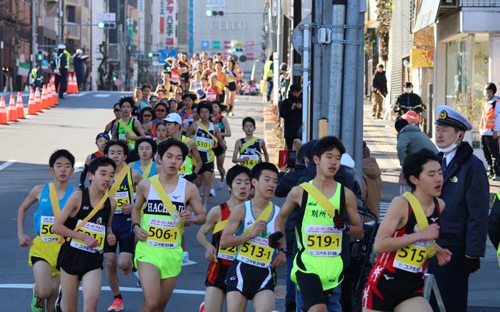 桑並木通り　女子・中学生の部