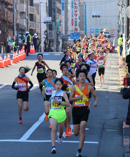 桑並木通り　女子・中学生の部