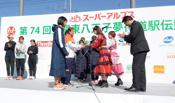 本部会場（第五中学校）・閉会式