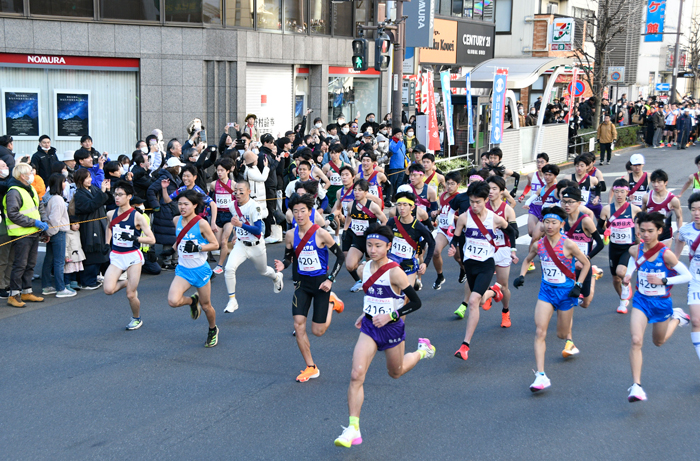 スタート　大学・高校男子の部
