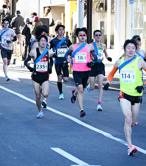 桑並木通り　一般男子の部