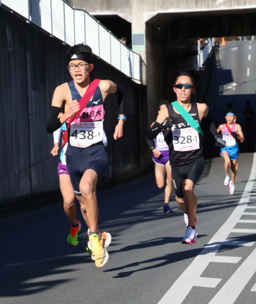 散田架道橋中継所　往路