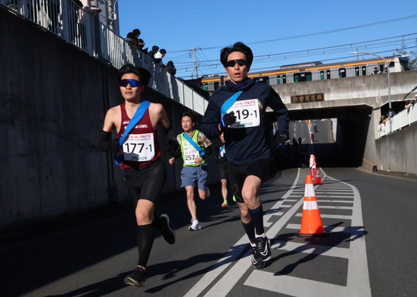 散田架道橋中継所　往路