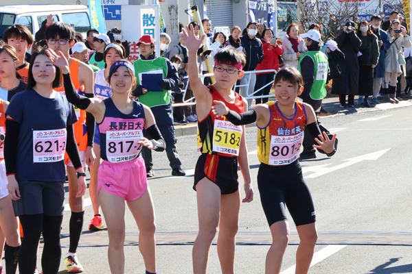 散田架道橋中継所　往路
