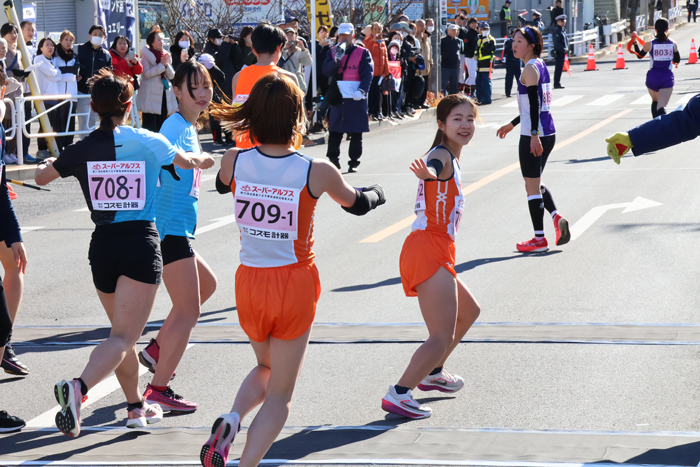散田架道橋中継所　往路