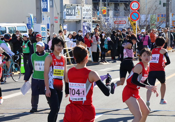 散田架道橋中継所　往路
