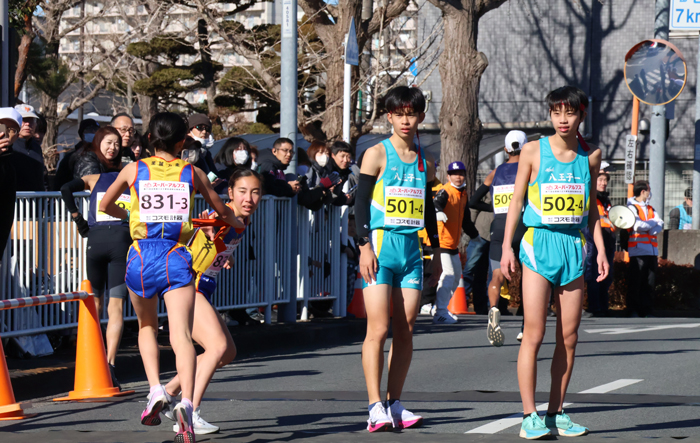 散田架道橋中継所　復路
