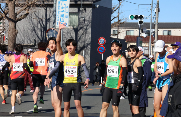 散田架道橋中継所　復路