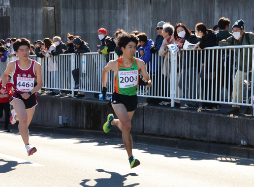 散田架道橋中継所　復路