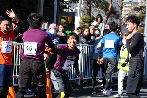 散田架道橋中継所　復路