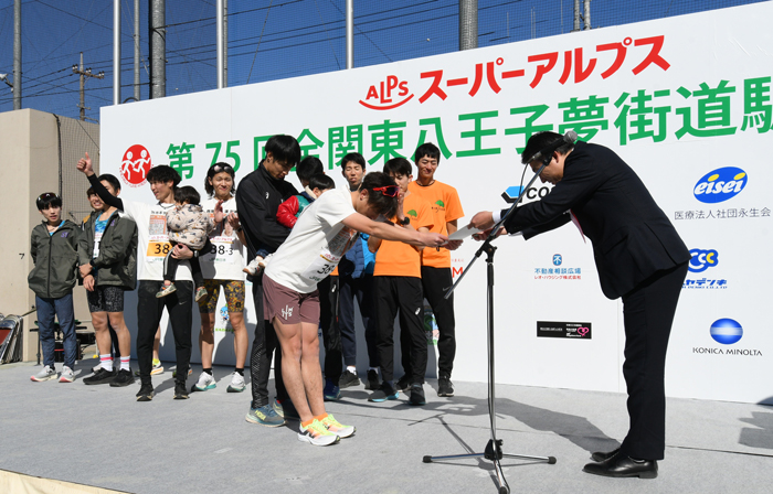 本部会場（第五中学校）・閉会式