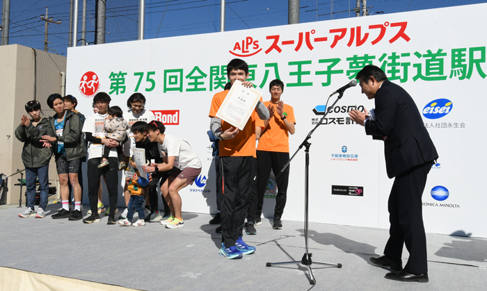 本部会場（第五中学校）・閉会式