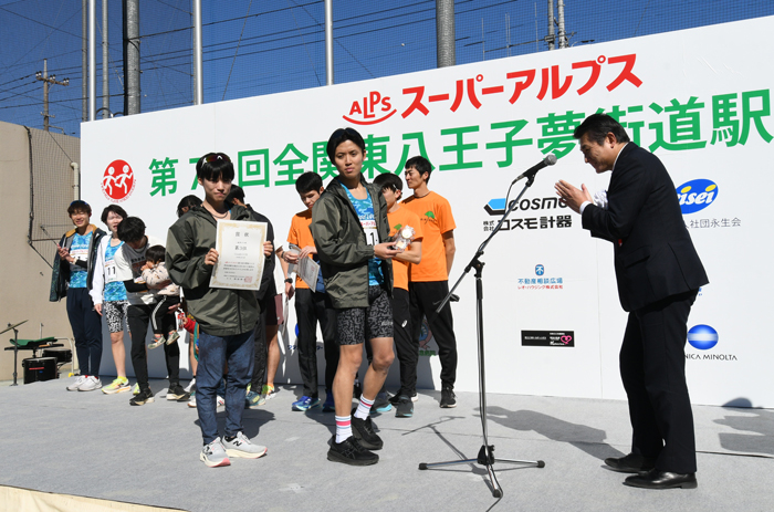 本部会場（第五中学校）・閉会式