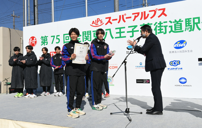 本部会場（第五中学校）・閉会式