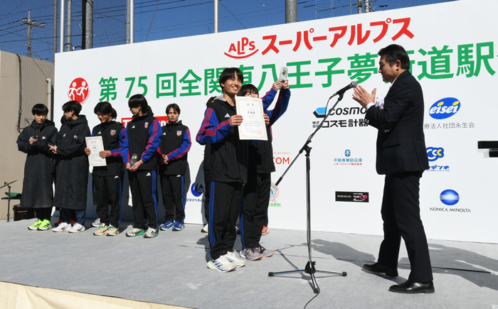 本部会場（第五中学校）・閉会式