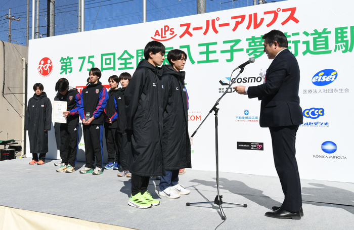 本部会場（第五中学校）・閉会式