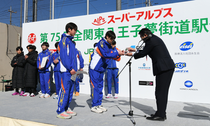 本部会場（第五中学校）・閉会式