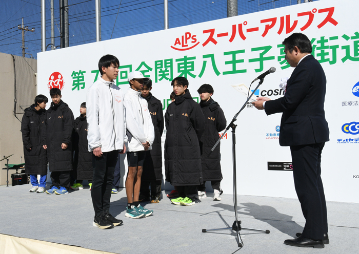 本部会場（第五中学校）・閉会式