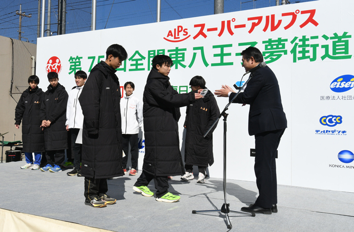 本部会場（第五中学校）・閉会式